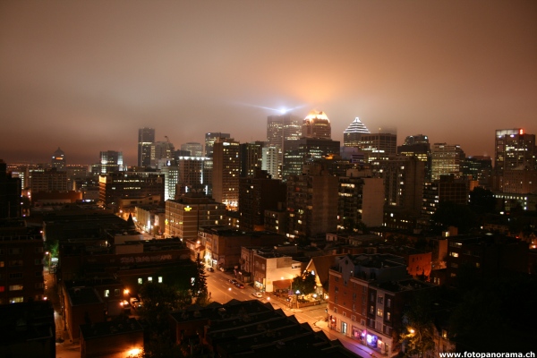 Montreal, Nachtaufnahme Ville-Marie