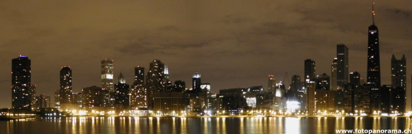 芝加哥 Skyline by night