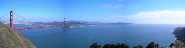 San Francisco, Golden Gate Bridge Panorama 2