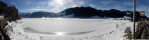 Lago di Sihl nel inverno